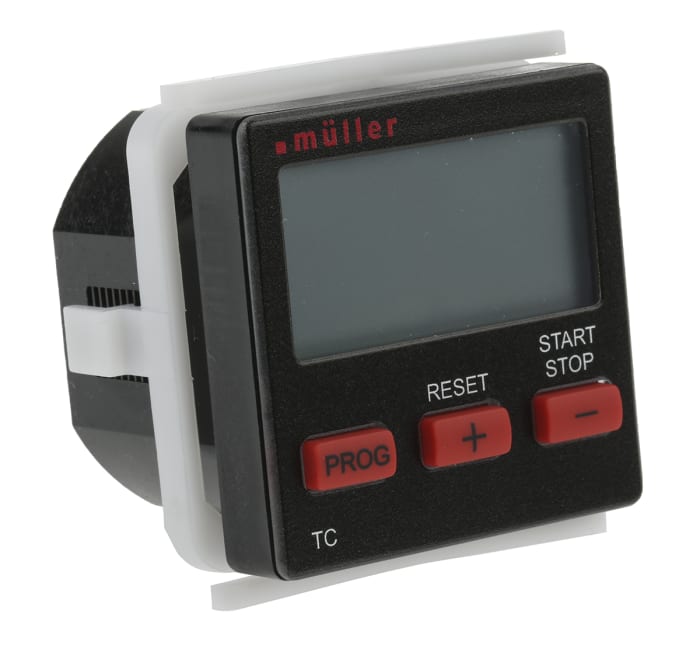 Muller MU TC1421: Timer Conto Alla Rovescia Per Montaggio Su Pannello, Uscita Switch A 1 Contatto