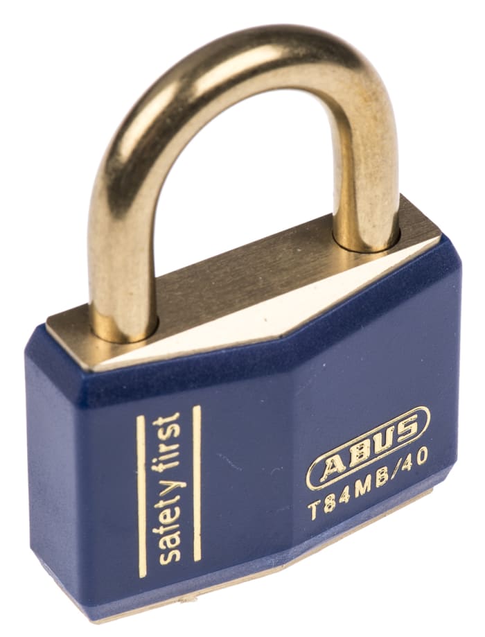 Cadenas de sécurité ABUS en Laiton, anse Ø 6mm