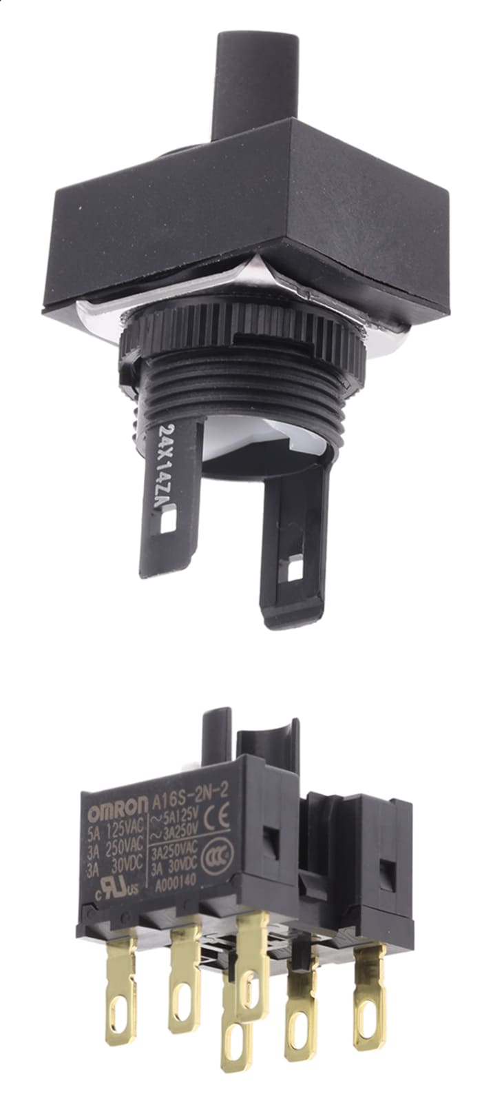 Omron Selector Switch - (DPDT) 2 Positions