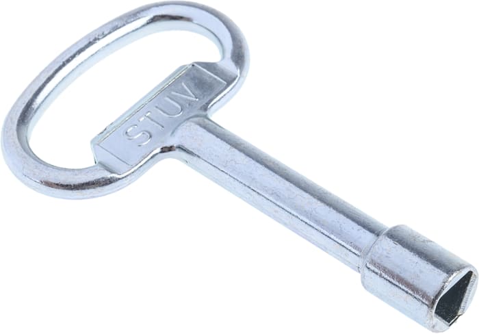 Steinbach & Vollman 1-way Control Cabinet Key, Triangle 8mm Capacity