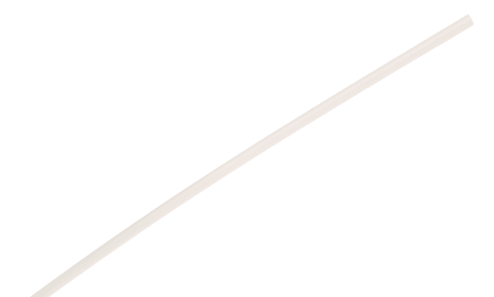Gaine thermorétractable TE Connectivity, Diam. 1.2mm, Long. 1.2m, Rétreint 2:1, Blanc