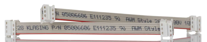 Molex Picoflex Series Flat Ribbon Cable, 6-Way, 1.27mm Pitch, 100mm Length, Picoflex IDC to Picoflex IDC