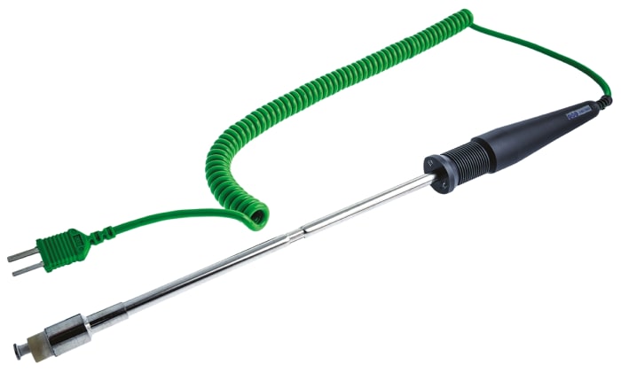 RS PRO K Surface Temperature Probe, 210mm Length, 12mm Diameter, +1100 °C Max