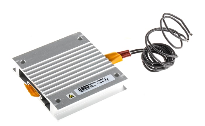 DBK Enclosures Enclosure Heater, 100 → 240V ac, 60W Output, 60W Input, 75mm x 80mm x 15mm