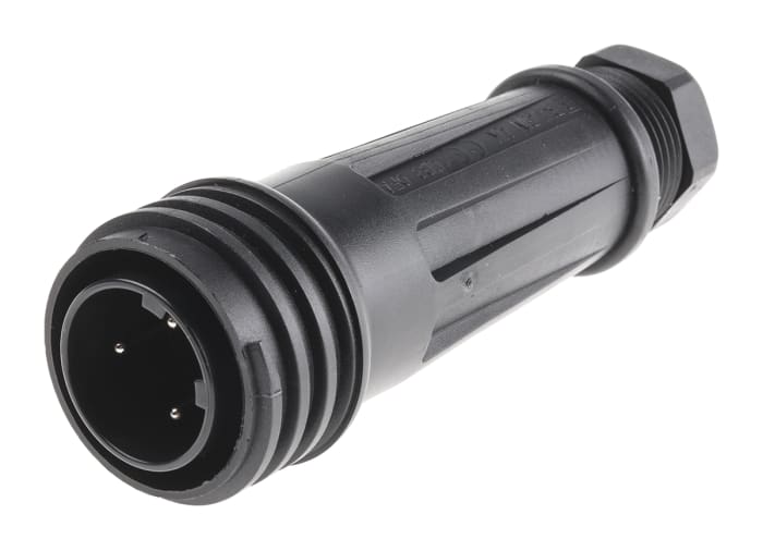 Bulgin Circular Connector, 3 Contacts, Cable Mount, Plug, Male, IP68, Buccaneer 900 Series
