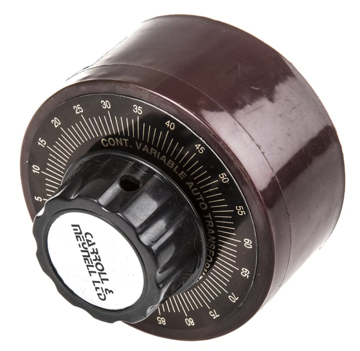 Carroll & Meynell 360VA Variac, 1 Output, 240V ac