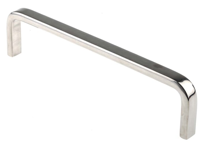 Pinet Çekmece Kulpları Paslanmaz Çelik Krom, Gizlenmiş Vidalamalı, 208mm x 50mm x 8mm, Sabitleme Merkezi: 200mm