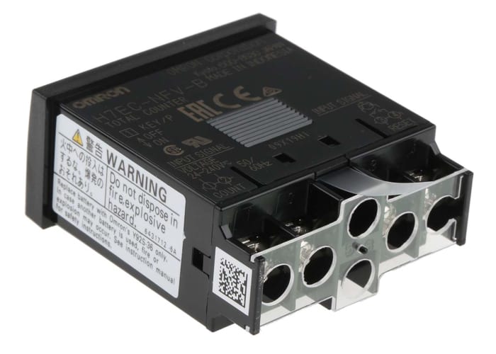 H7EC-NFV-B Omron | Omron H7EC Counter, 8 Digit LCD, 20Hz, 24 → 240 V ac .