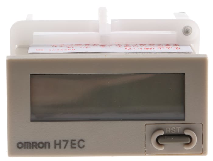 Omron H7EC Counter, 8 Digit LCD, 20Hz, 24 → 240 V ac/dc
