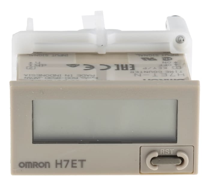Omron H7E Timer, 7 Digit LCD, 4.5 → 30 V dc