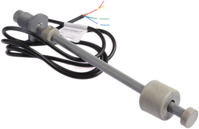 Sensata Cynergy3 RSF66 Series Internal Polyphenylene Sulfide Float Switch, Float, 1m Cable, Direct Load, 240V ac Max,