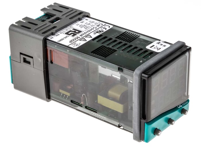 CAL 9500 PID Temperature Controller, 48 x 48 (1/16 DIN)mm, 2 Output Relay, SSD, 100 V ac, 240 V ac Supply Voltage