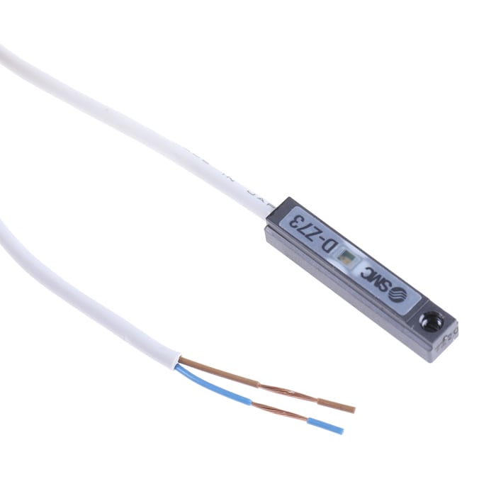 SMC Reed Pneumatic Switch, D-Z Series, 24 V dc, 100 V ac, with LED indicator