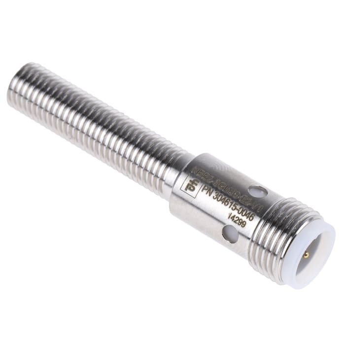 Pepperl + Fuchs Inductive Threaded Barrel Proximity Sensor, M8, 2 mm Detection, PNP NO, 10 → 30 V dc