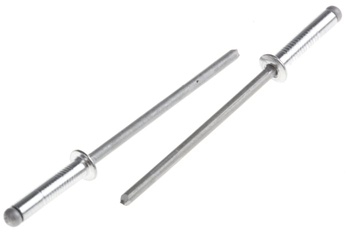 Rivet Aveugle Aluminium, diamètre 2.5mm, longueur 11.4mm