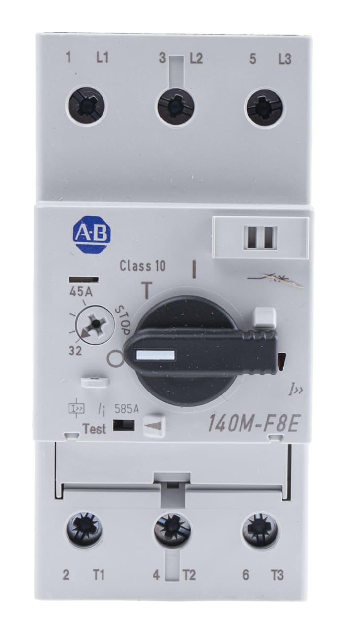 Allen Bradley 32 → 45 A 140M Motor Protection Circuit Breaker, 480 V