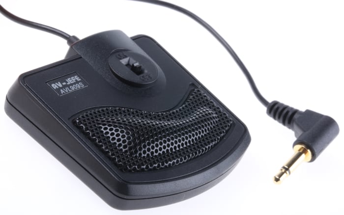 RS PRO Boundary Microphone, 1kΩ Omnidirectional