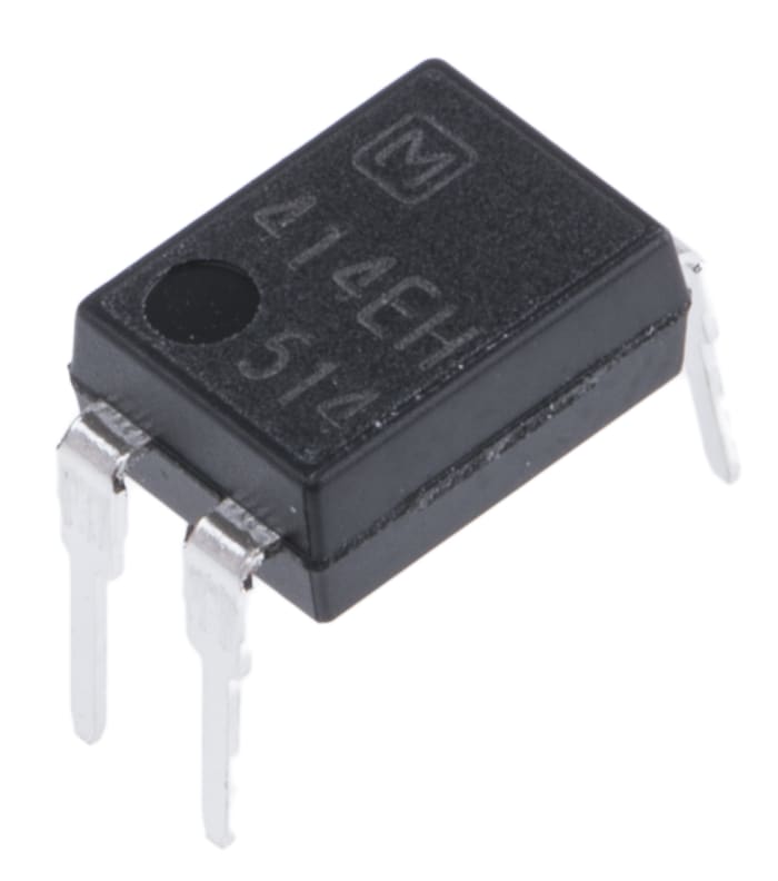 Panasonic, AQY414EH DC Input MOSFET Output Optocoupler, Through Hole, 4-Pin DIP