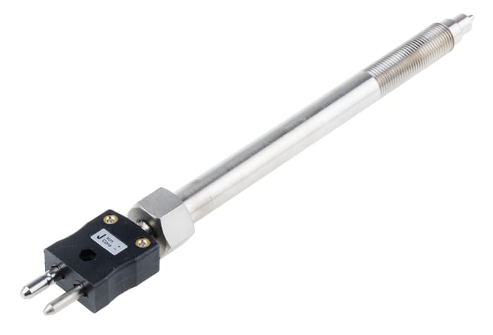 RS PRO Type J Mineral Insulated Melt Bolt Thermocouple 152mm Length, 3mm Diameter → +500°C