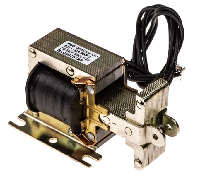 Mechetronics Linear Solenoid, 240 V ac, 50.8 x 52.2 x 36.7 mm