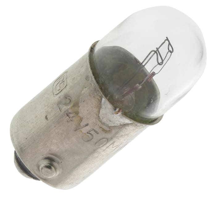 Ampoule RS PRO 24 V, 1,2 W, 50 mA, BA9s