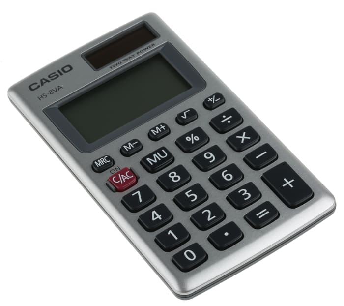 Casio two deals way power calculator