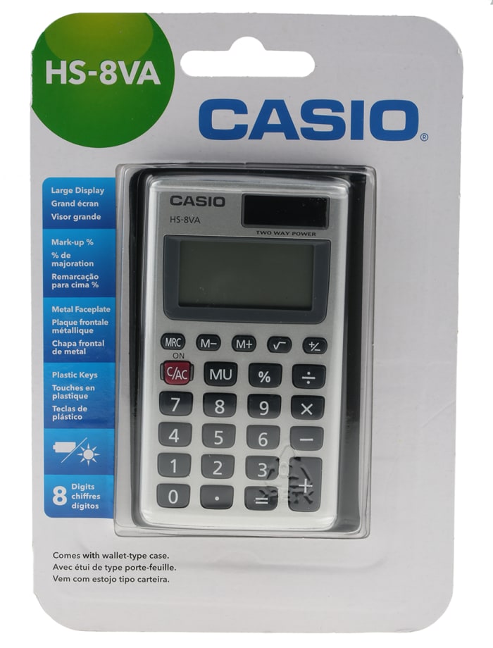 Calculadora casio solar sale