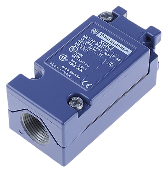 Telemecanique Sensors OsiSense XC Series Limit Switch, NO/NC, IP65, SP, Metal Housing, 240V ac Max, 10A Max