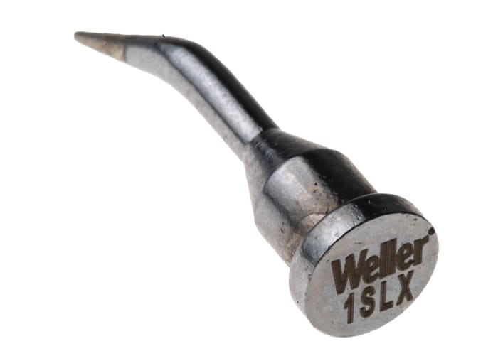 Weller LT 1SLX 0.4 mm Bent Conical Soldering Iron Tip for use with WSFP/WSP80/WP80/WXP80, LR21/TCPS last generation