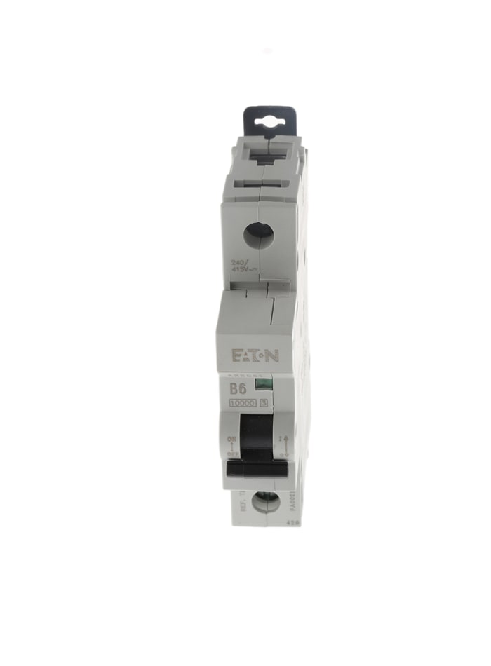 Interruptor automático 1P, 6A, Curva Tipo B, Poder de corte 10 kA, Memera