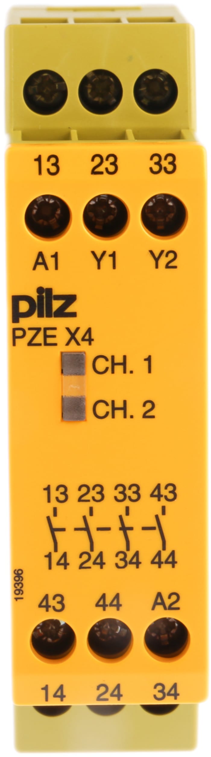 Pilz PNOZ X PZE X4 Expansion Module Safety Relay, 24V dc, Single Channel, 4 Safety Contacts