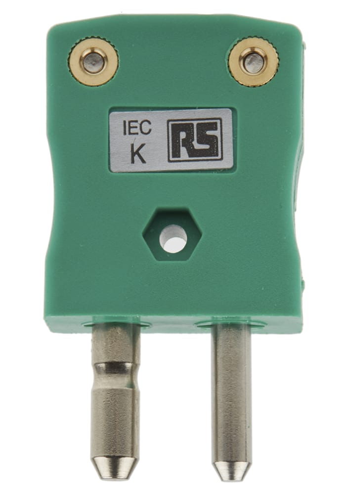 RS PRO Standard Thermocouple Connector for Use with Type K Thermocouple, 6mm Probe, IEC, RoHS Compliant Standard
