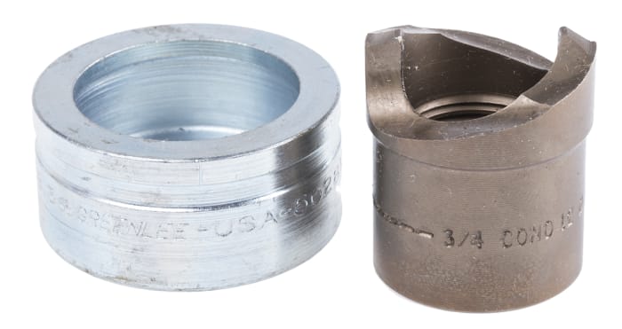 Greenlee Punch and Die Tool, 28.3mm, Circular, Hydraulic Operation