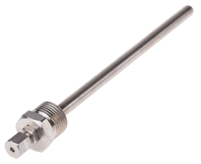 RS PRO 1/2 BSP Thermowell for Use with Temperature Probe, 3mm Probe, RoHS Standard