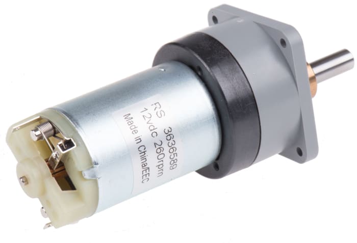 Trident Engineering, 12 V dc, 70 mNm DC Geared Motor