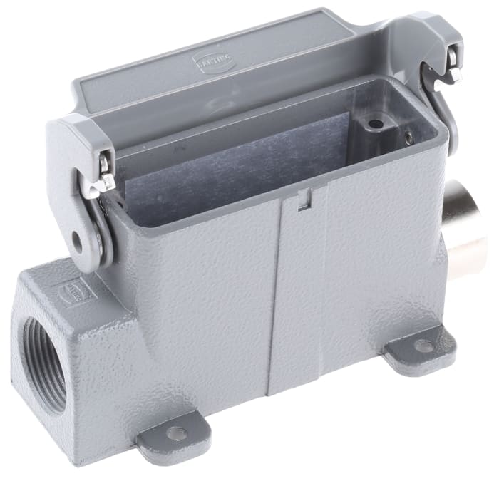 Base para conector industrial con Recto HARTING serie Han A tamaño 16A