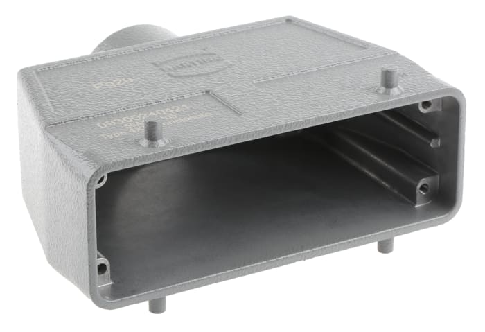 HARTING Han B Range Heavy Duty Power Connector Hood 2, 24B