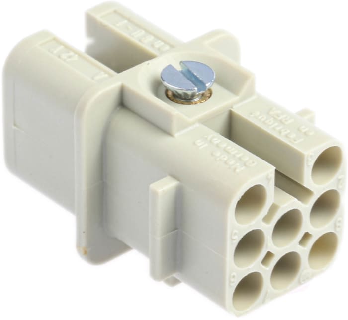 Embout de connecteur HARTING série Han D, 8 contacts , 10A, Femelle