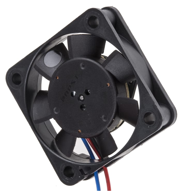 ebm-papst 400 F Series Axial Fan, 5 V dc, DC Operation, 8m³/h, 700mW, 140μA Max, 40 x 40 x 10mm