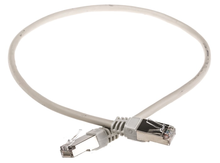 Câble Ethernet Decelect catégorie 5, F/UTP, Gris, Longueur 10m, avec connecteur