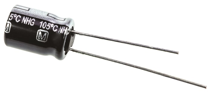 Condensateur Panasonic série NHG, Aluminium électrolytique 100μF, 50V c.c.