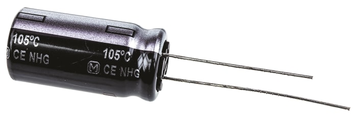 Panasonic 1000μF Aluminium Electrolytic Aluminium Electrolytic Capacitor 50V dc, Radial, Through Hole - ECA1HHG102