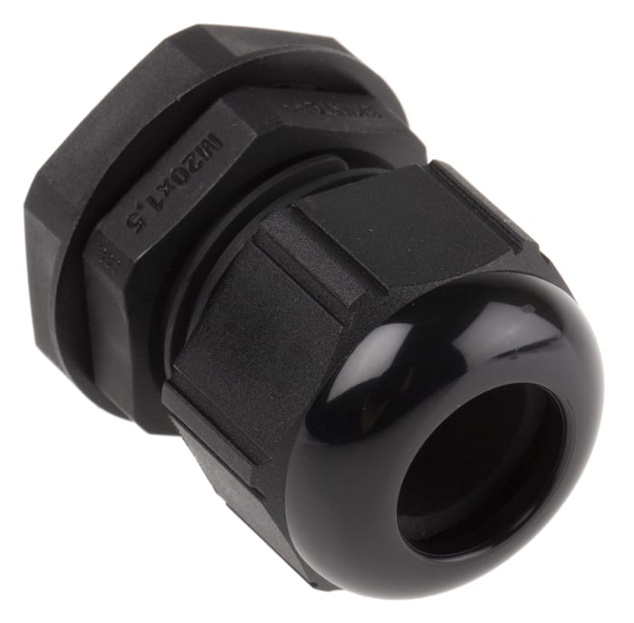 Lapp SKINTOP Series Black Polyamide Cable Gland, M20 Thread, 6mm min., 13mm max., IP66, IP68, IP69