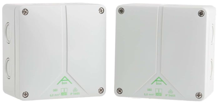 Caja de conexiones Spelsberg 80690701, 9, Poliestireno, Gris, 110mm, 110mm, 67mm, 110 x 110 x 67mm, IP65