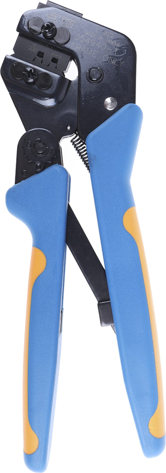 TE Connectivity PRO-CRIMPER III Hand Ratcheting Crimp Tool for Mini-Universal MATE-N-LOK Connector Contacts, 0.5