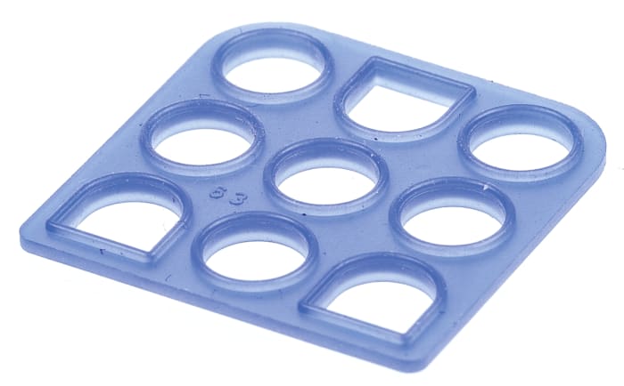 TE Connectivity Rectangular Connector Seals for use with Rectangular Connector Seals