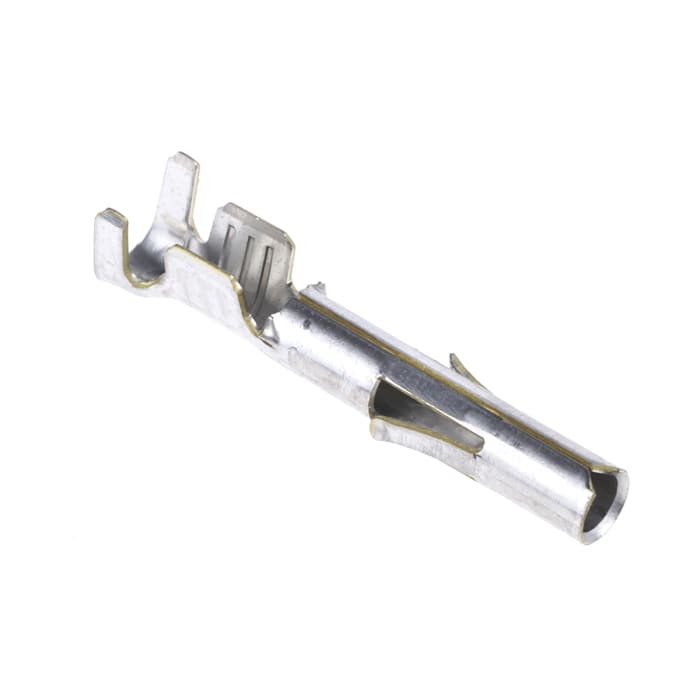 TE Connectivity Universal MATE-N-LOK Series Female Crimp Terminal, 20 AWG Min Crimp, 14 AWG Max