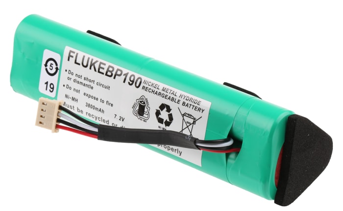 BP190 Fluke | Fluke Oscilloscope Battery Pack BP190, For Use With 190 ...