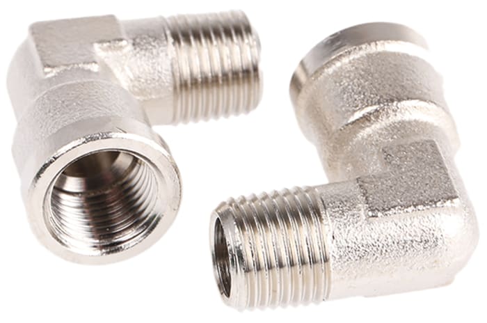 Male BSPT - female BSPP elbow,R1/8xG1/8