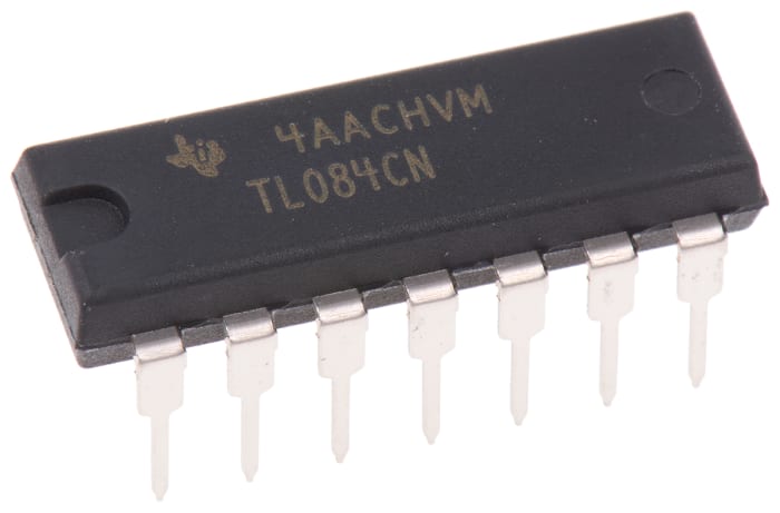 TL084CN Texas Instruments, Op Amp, 3MHz, 14-Pin PDIP